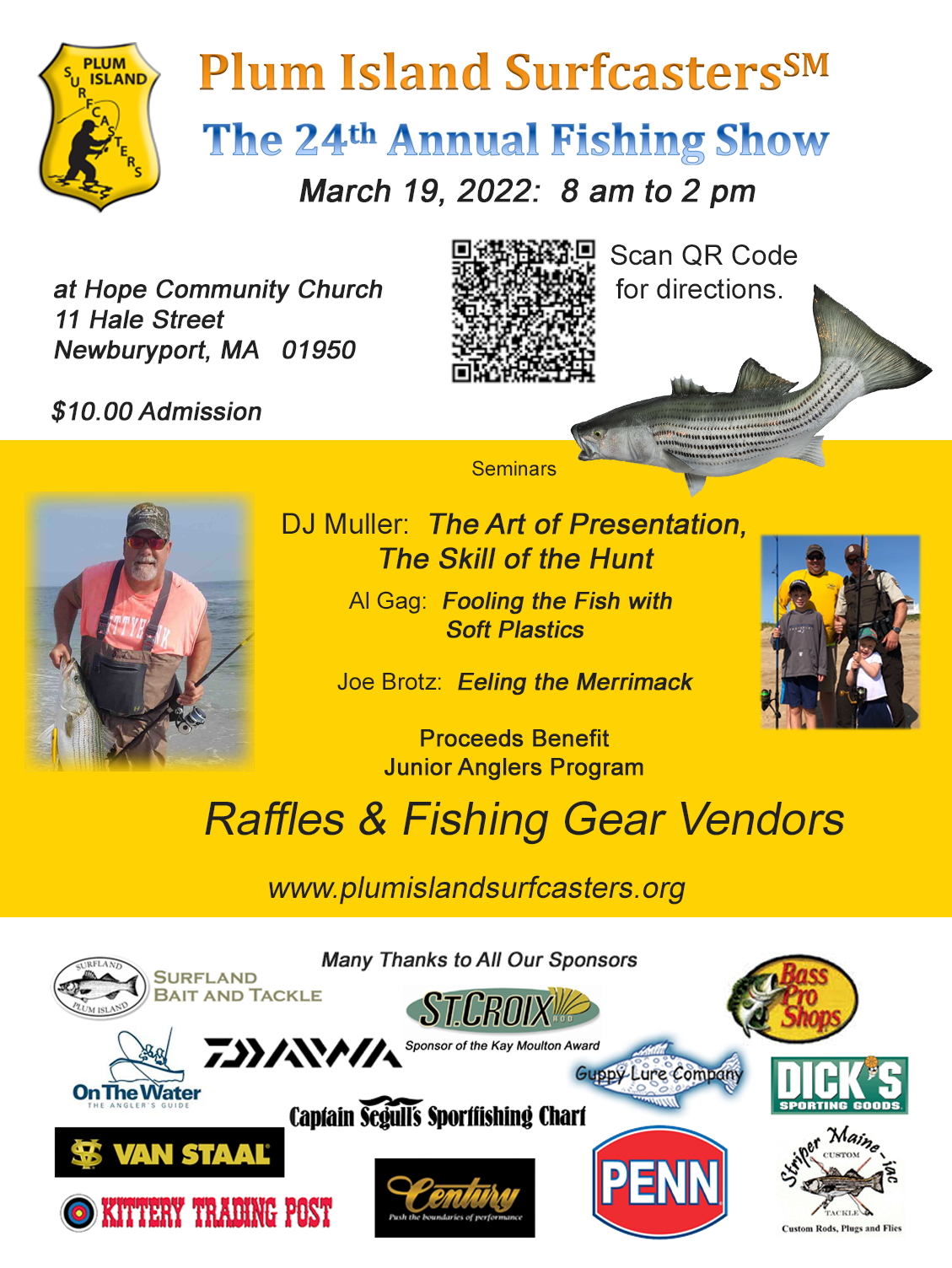 PISC Fishing Show on March 19, 2022
